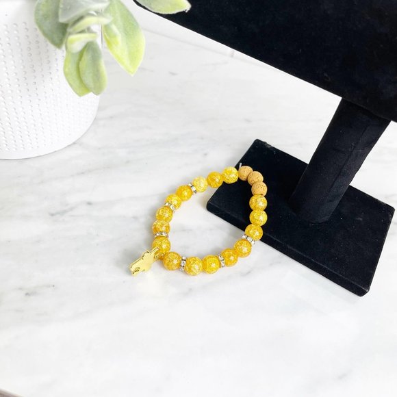 Aromatherapy Autism Awareness Lava Stone Handmade - Picture 7 of 10